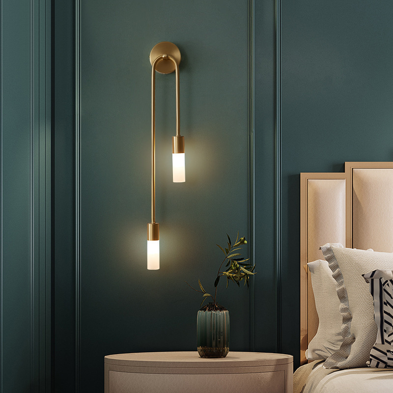 Decor Lighting Lamps - Retro achtergrond woonkamer gangpad slaapkamerlamp nachtkastje