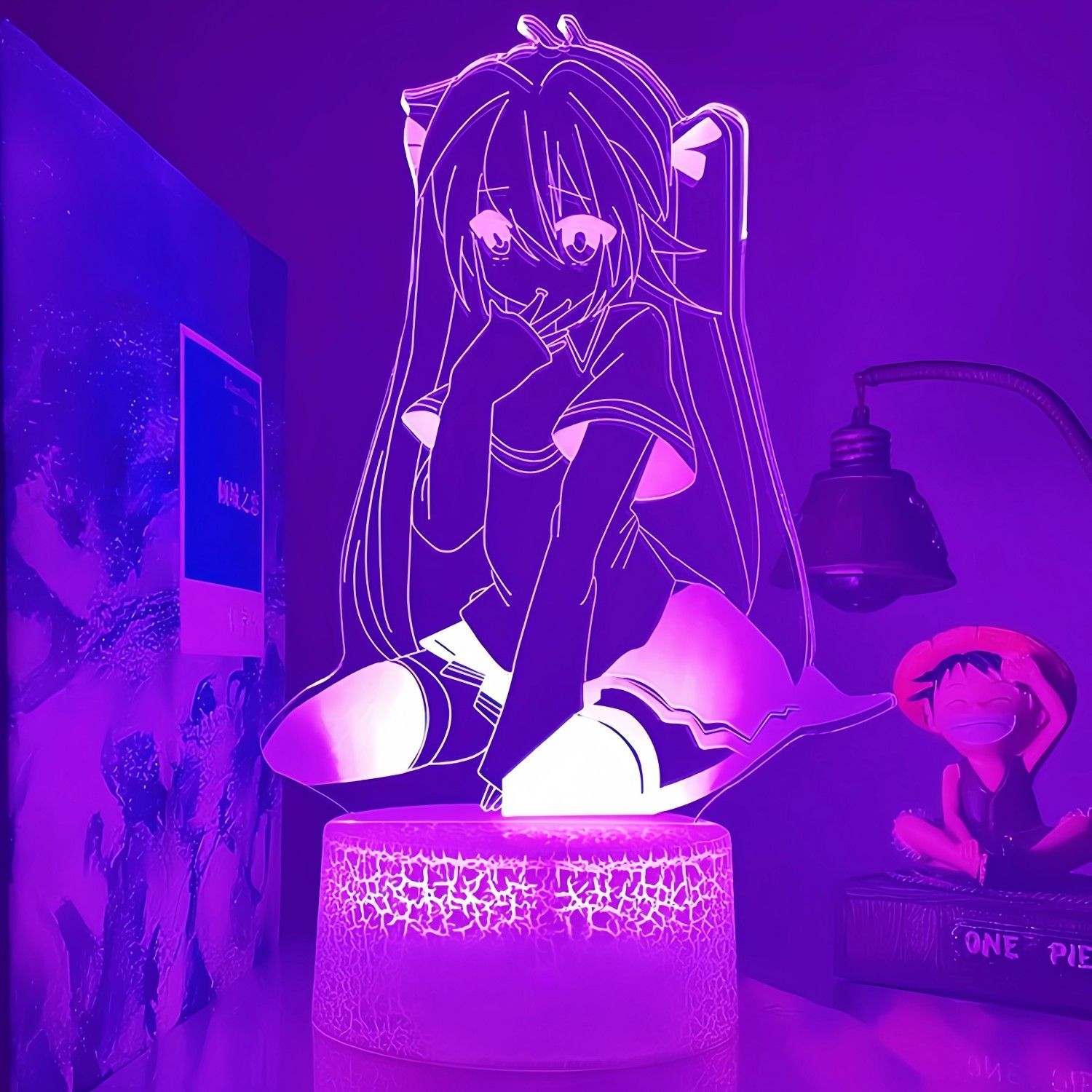 Lighting Decoration Ideas - Anime Accessoires Hatsune Miku Figuur LED