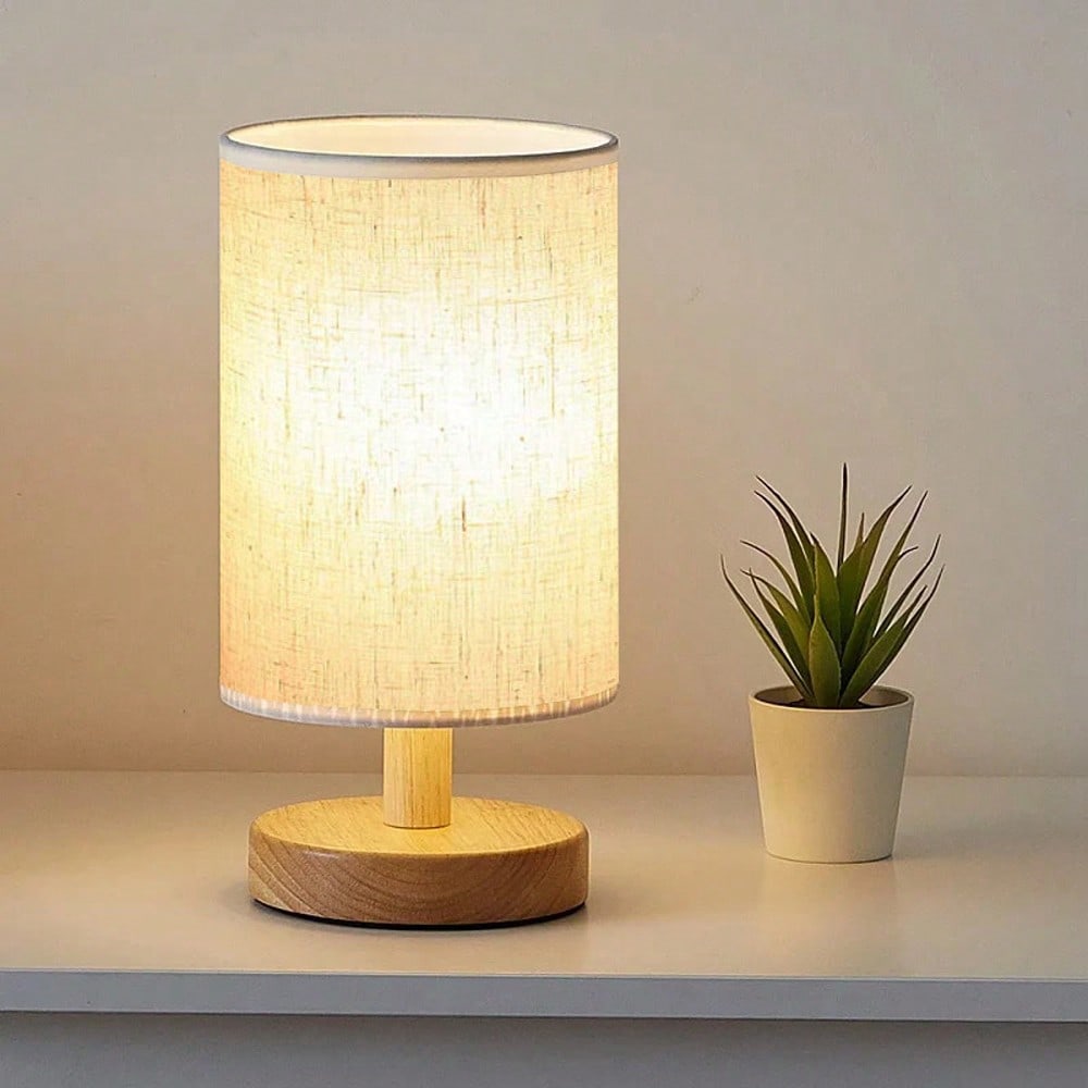 Decor Lighting Lamps - Moderne, Scandinavische tafellamp van hout en