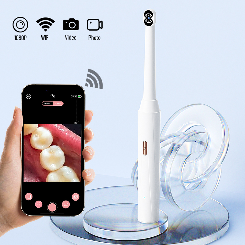 Lighting Visual - Visuele draadloze orale camera voor iPhone/Android