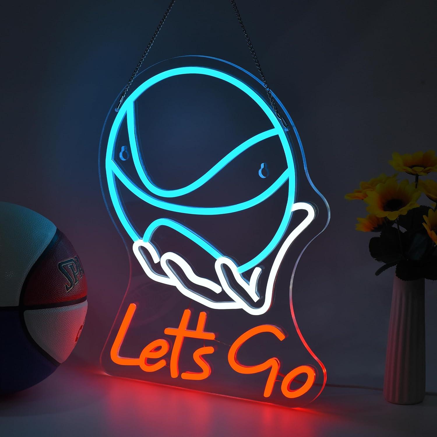 Let's Go Basketball Neonreclam - Lighting Decoration Ideas recensie en prijs
