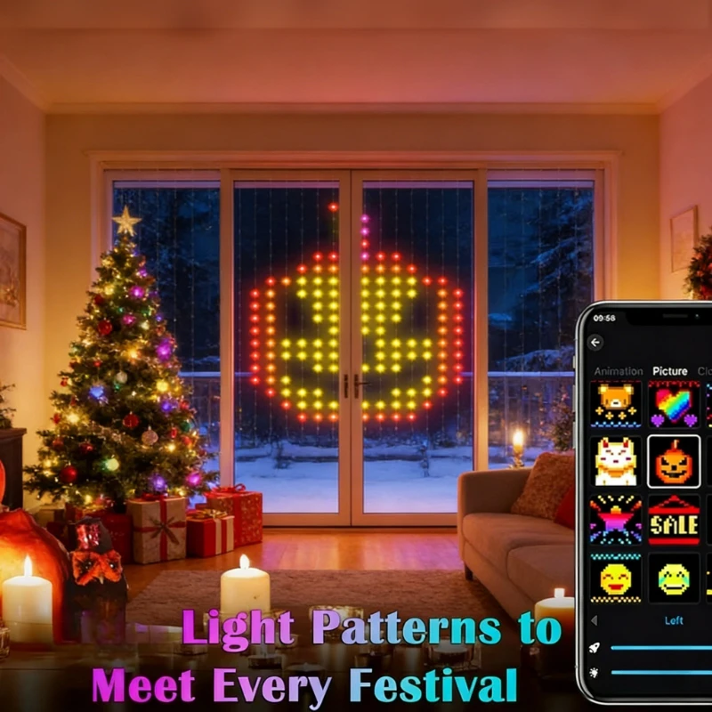 Slimme 400LED Gordijnverlichti - Lighting Christmas Decor recensie en prijs