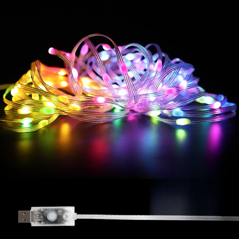 5/10M RGBIC USB LED-slingers,  - Lighting Christmas Decor recensie en prijs