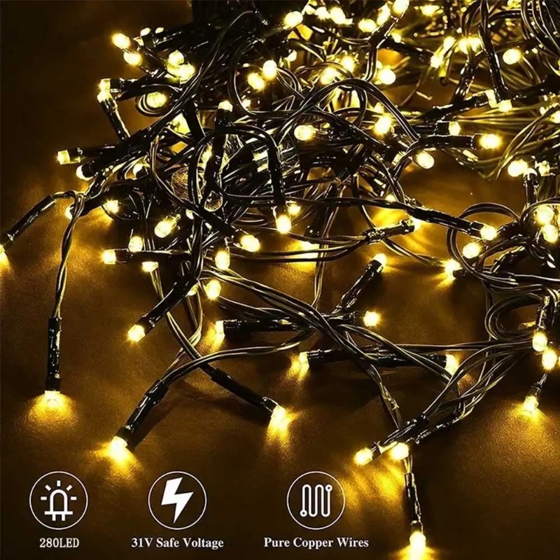 USB LED Fairy String Lights, w - Lighting Christmas Decor recensie en prijs