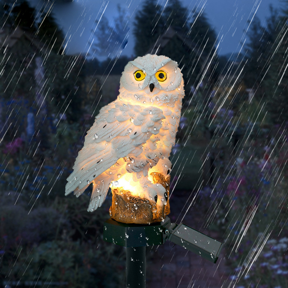 Solar Owl Statue Garden Light  - Lighting Decoration Ideas recensie en prijs