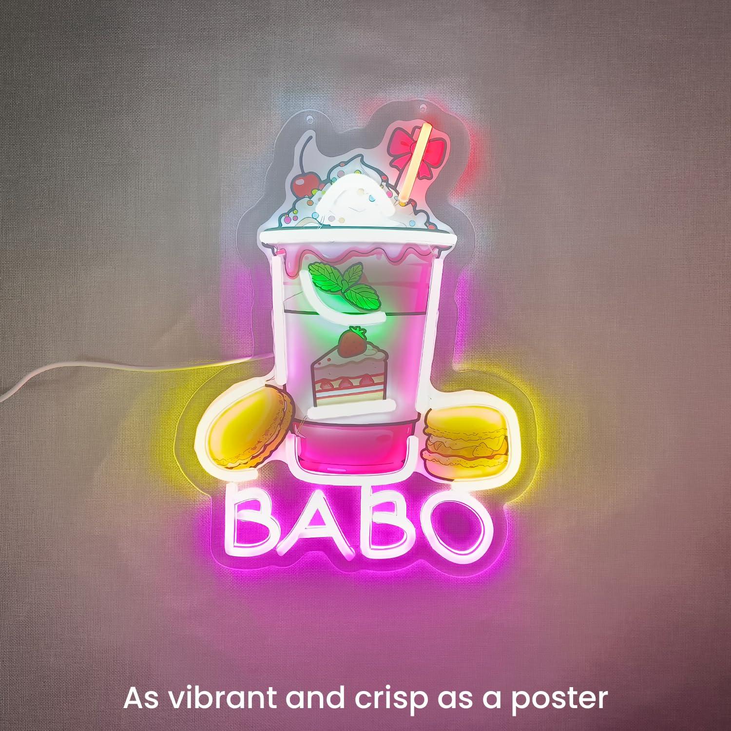 Boba Neonreclameverlichting, B - Up Lighting Decor recensie en prijs