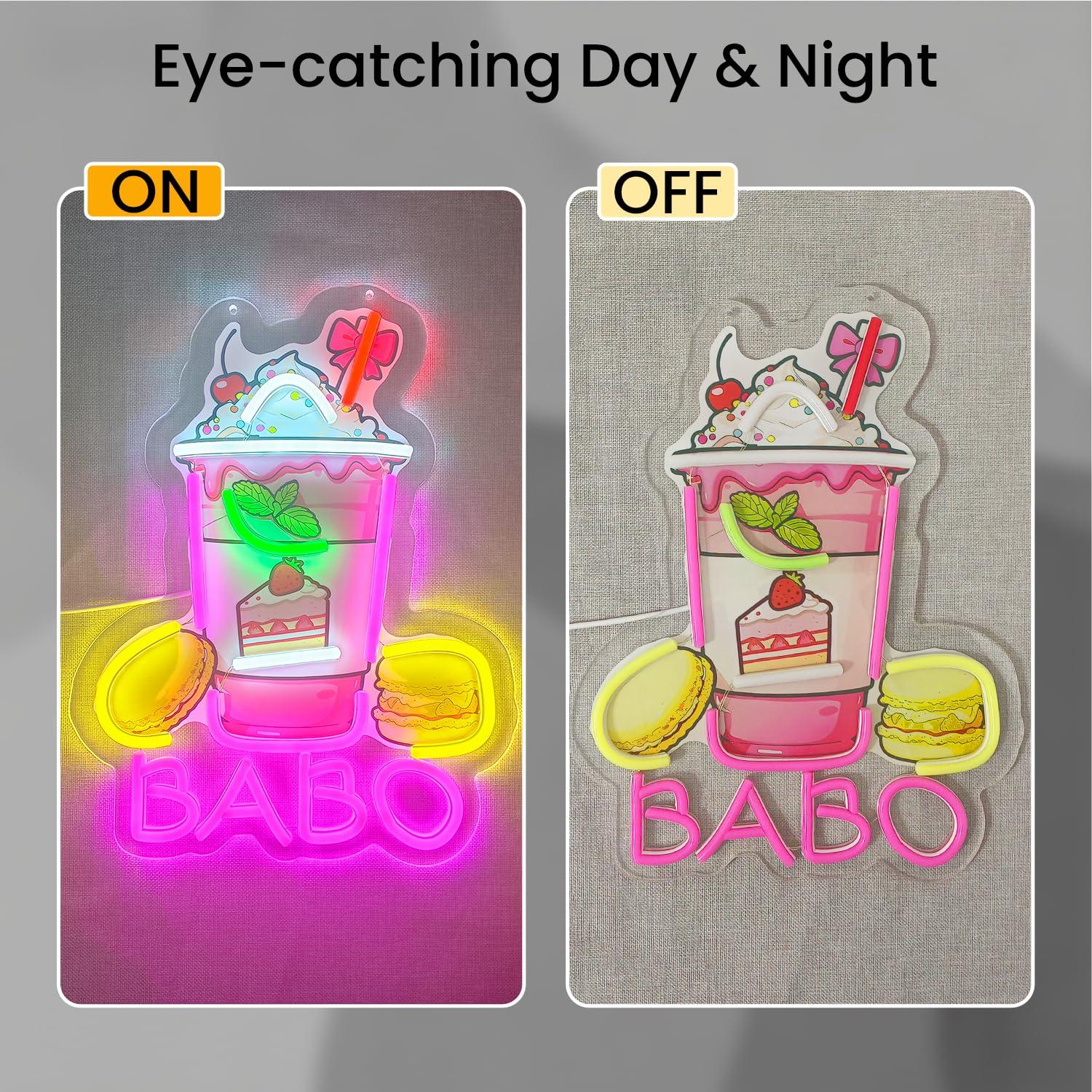 Boba Neonreclameverlichting, B - Up Lighting Decor recensie en prijs
