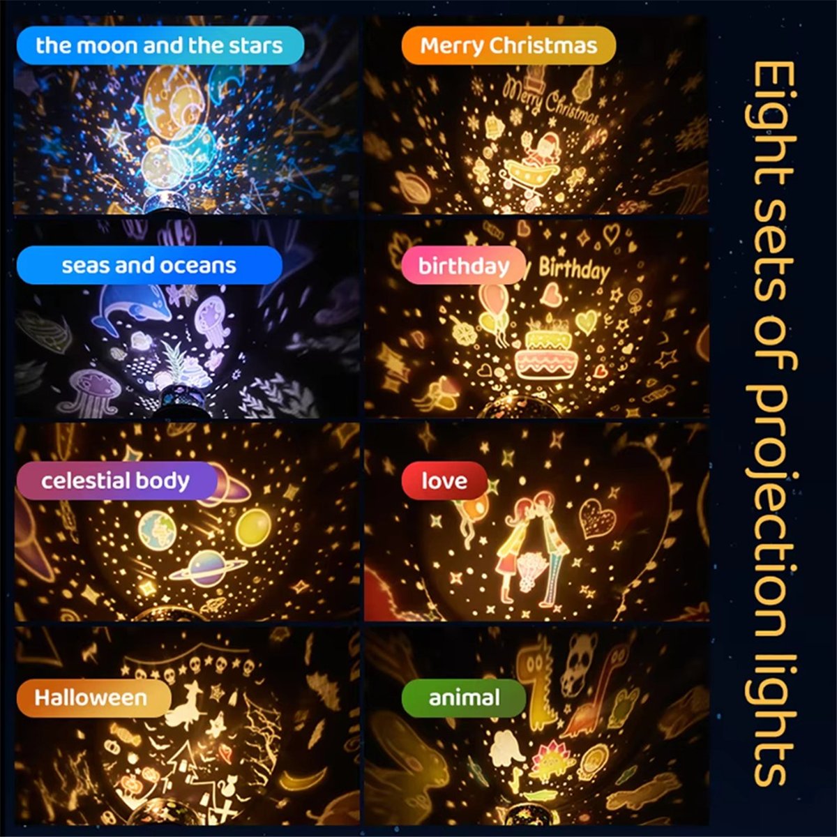 HEET! Schattig projector-nacht - Decor Lighting Lamps recensie en prijs
