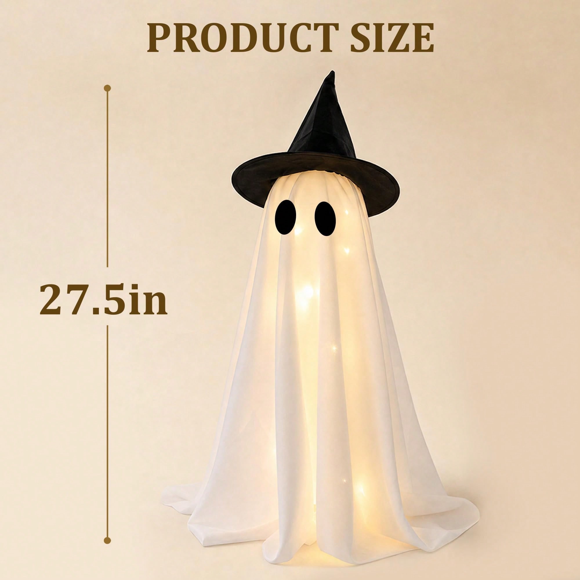 LED-verlichte heksenhoed Ghost - Up Lighting Decor recensie en prijs