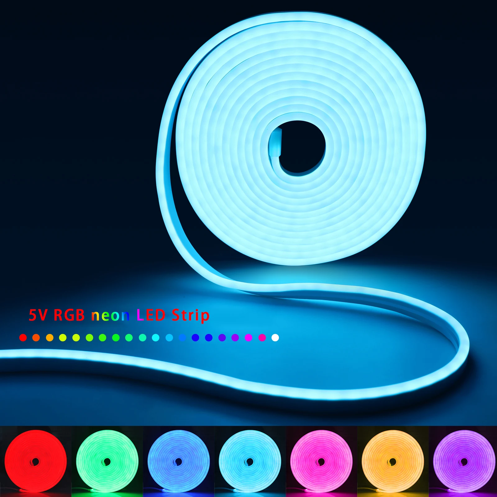 1-5m RGB LED Neon Strip Licht  - Lighting Decoration Ideas recensie en prijs